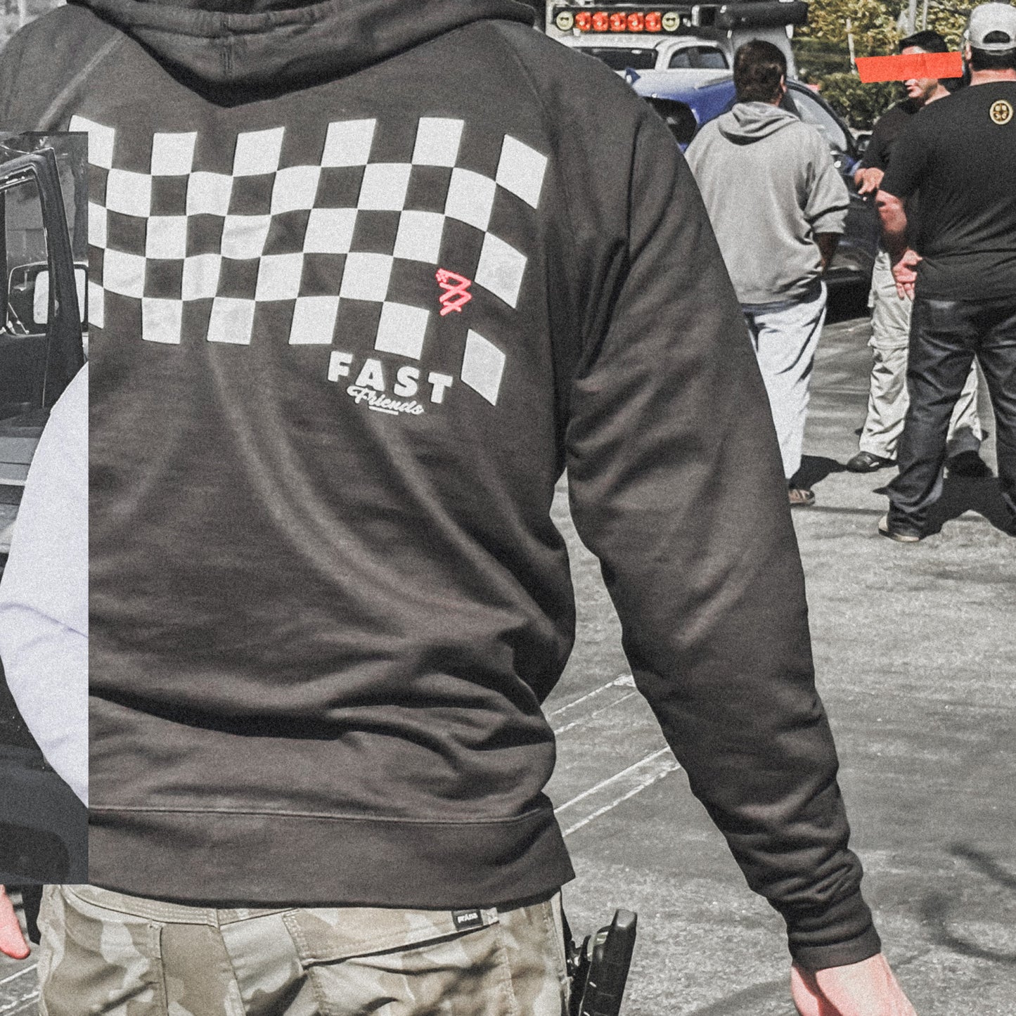 "If You're Not Fun You're Last" - Zip-Up Hoody