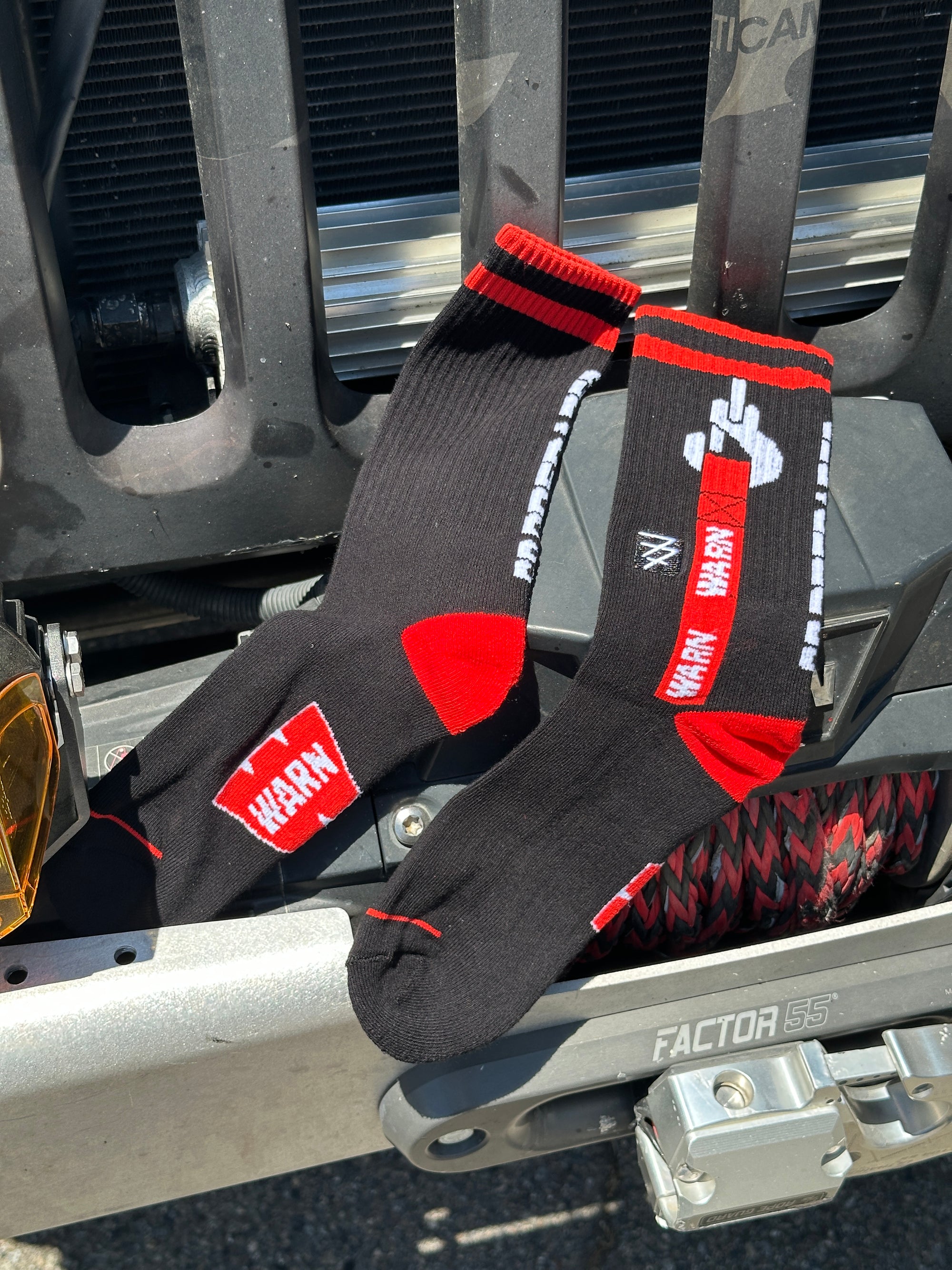 WARN Industries X FAST FRIENDS Go Prepared Socks