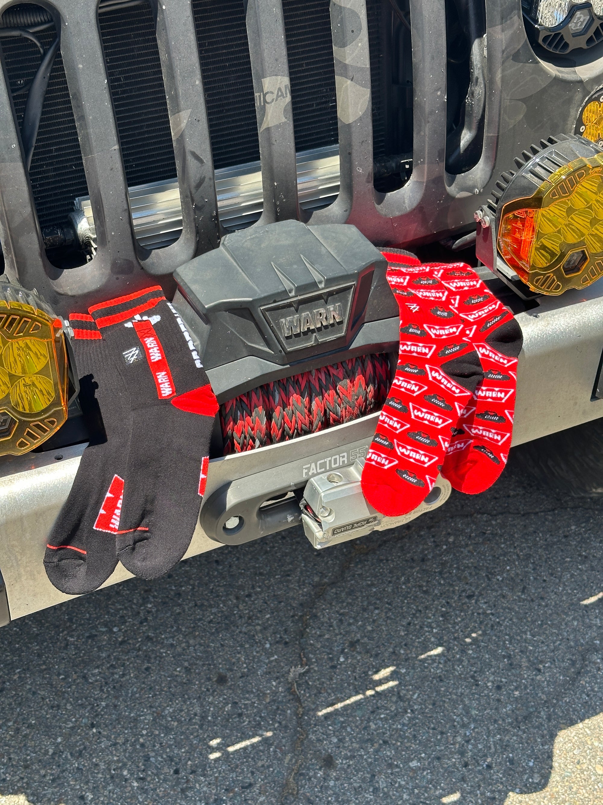 WARN Industries X FAST FRIENDS Go Prepared Socks