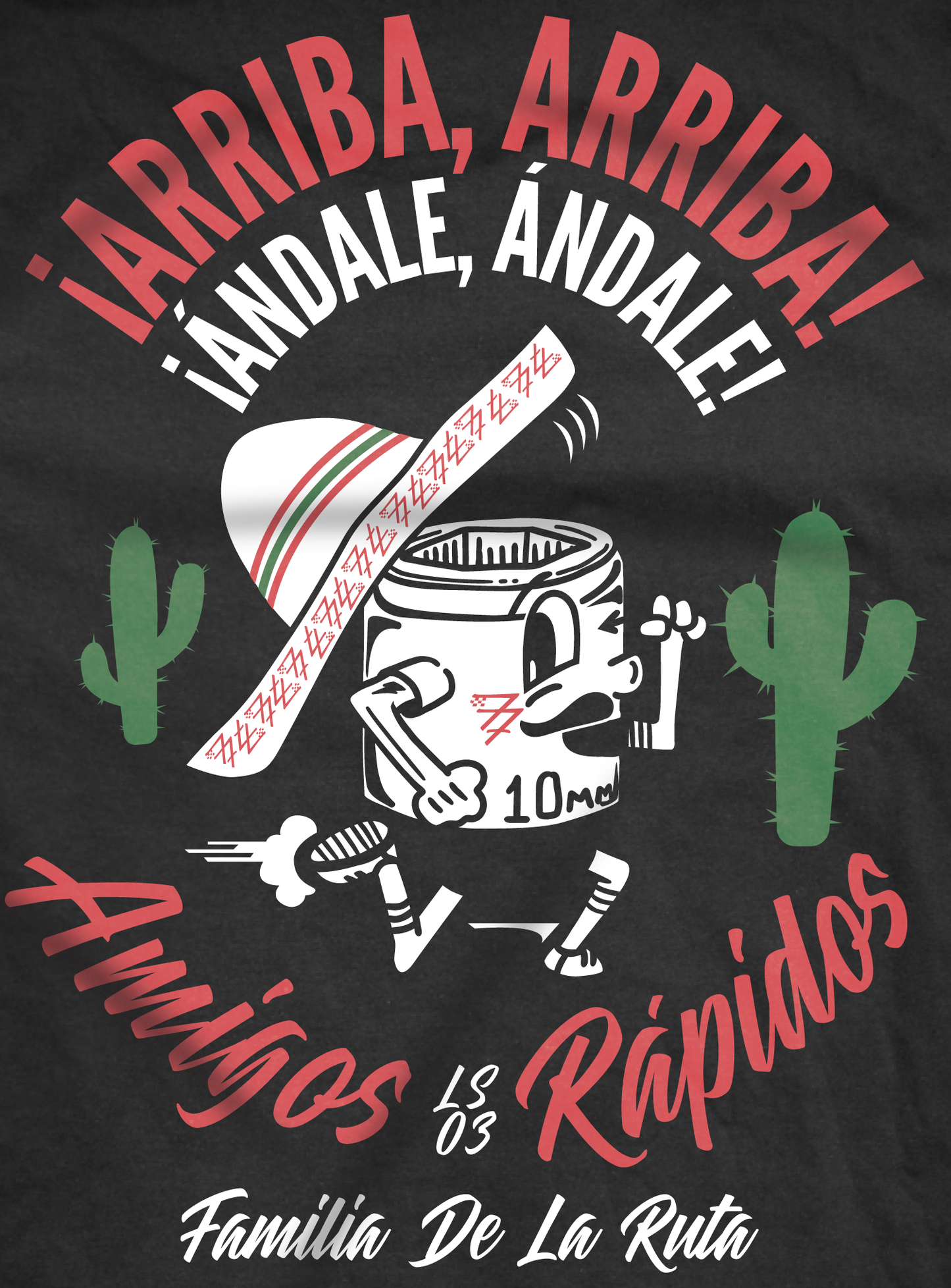 Amigos Rapidos - zLost Sockets Series #3 Shirt