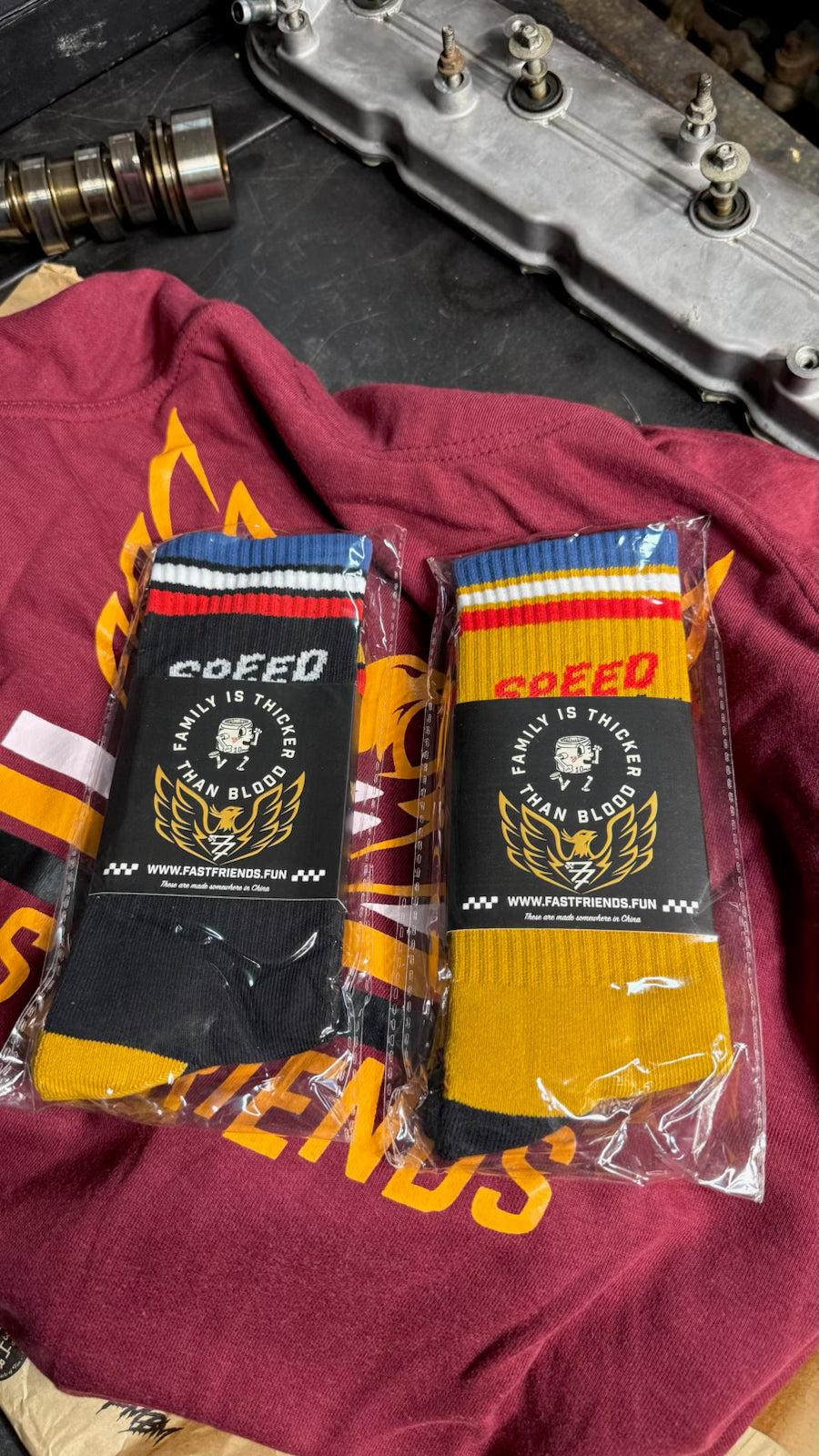 Speed Bandit Socks - Black