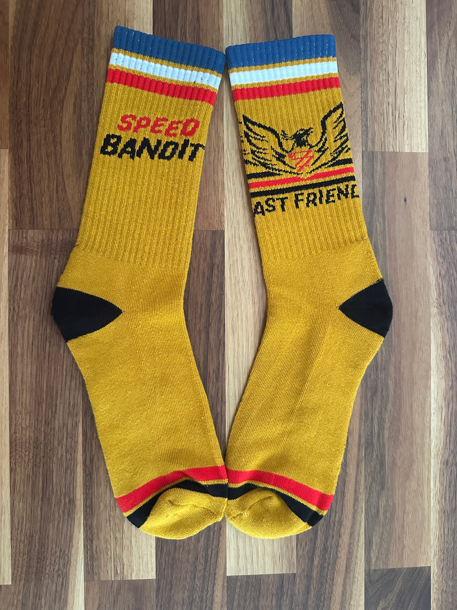 Speed Bandit Socks - Mustard