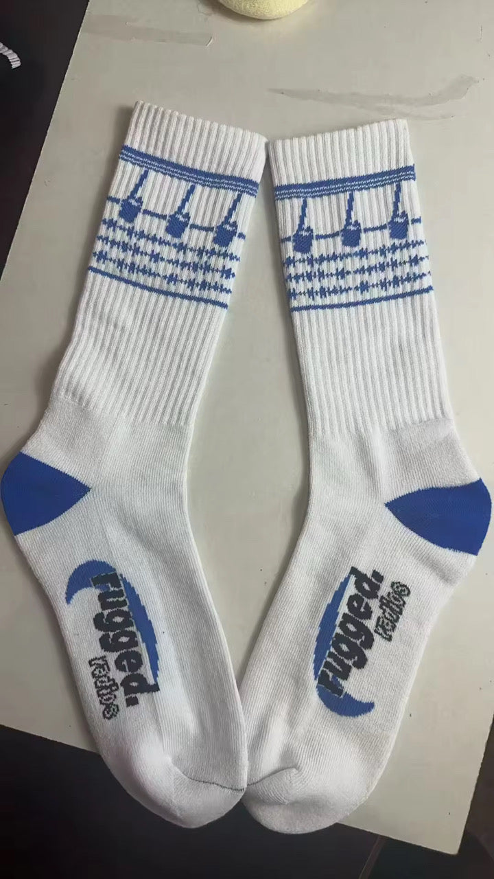RUGGED RADIOS X FAST FRIENDS Socks
