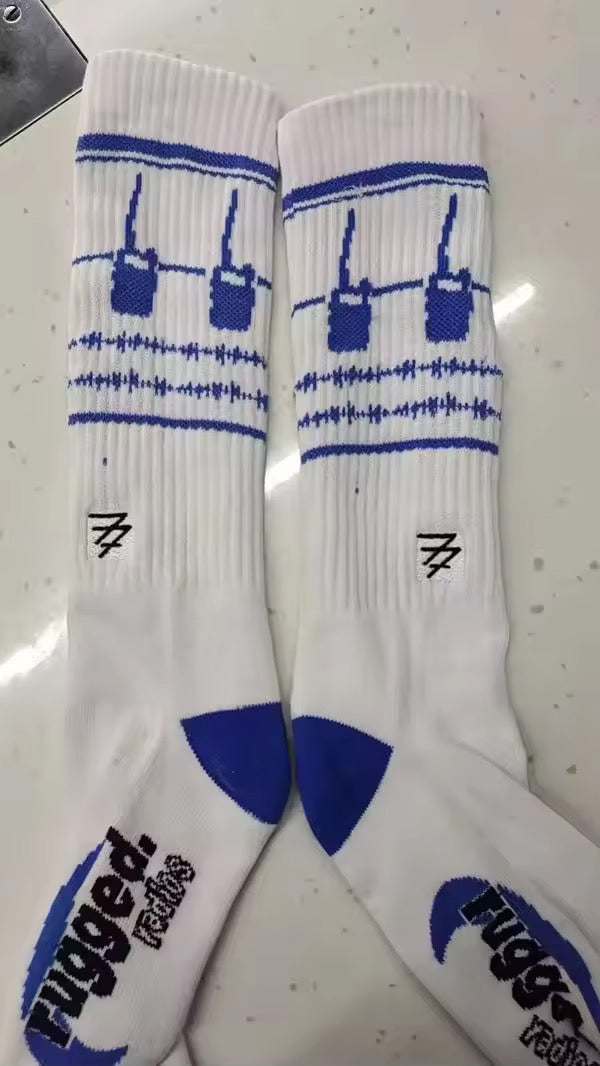 RUGGED RADIOS X FAST FRIENDS Socks