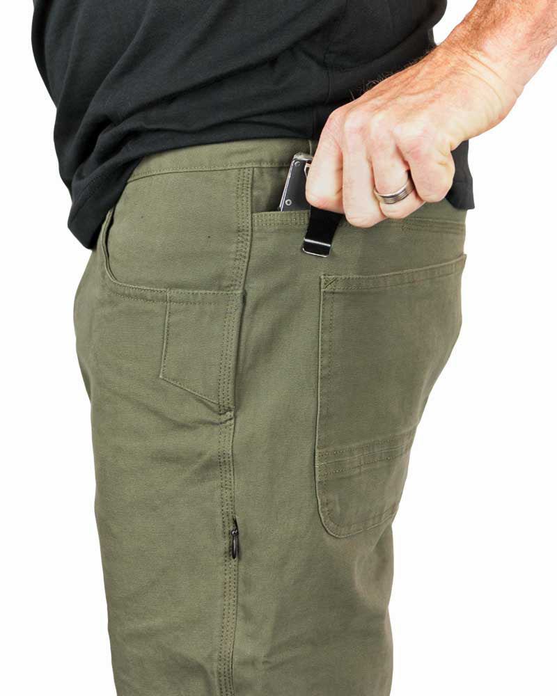 OTG Trailblazer Taper Fit Pants - DK Olive