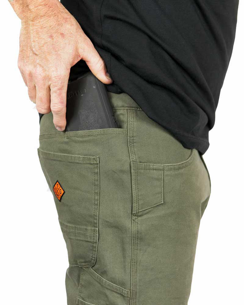 OTG Trailblazer Taper Fit Pants - DK Olive