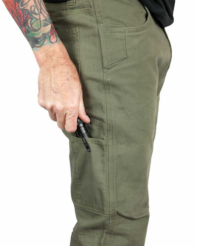 OTG Trailblazer Taper Fit Pants - DK Olive