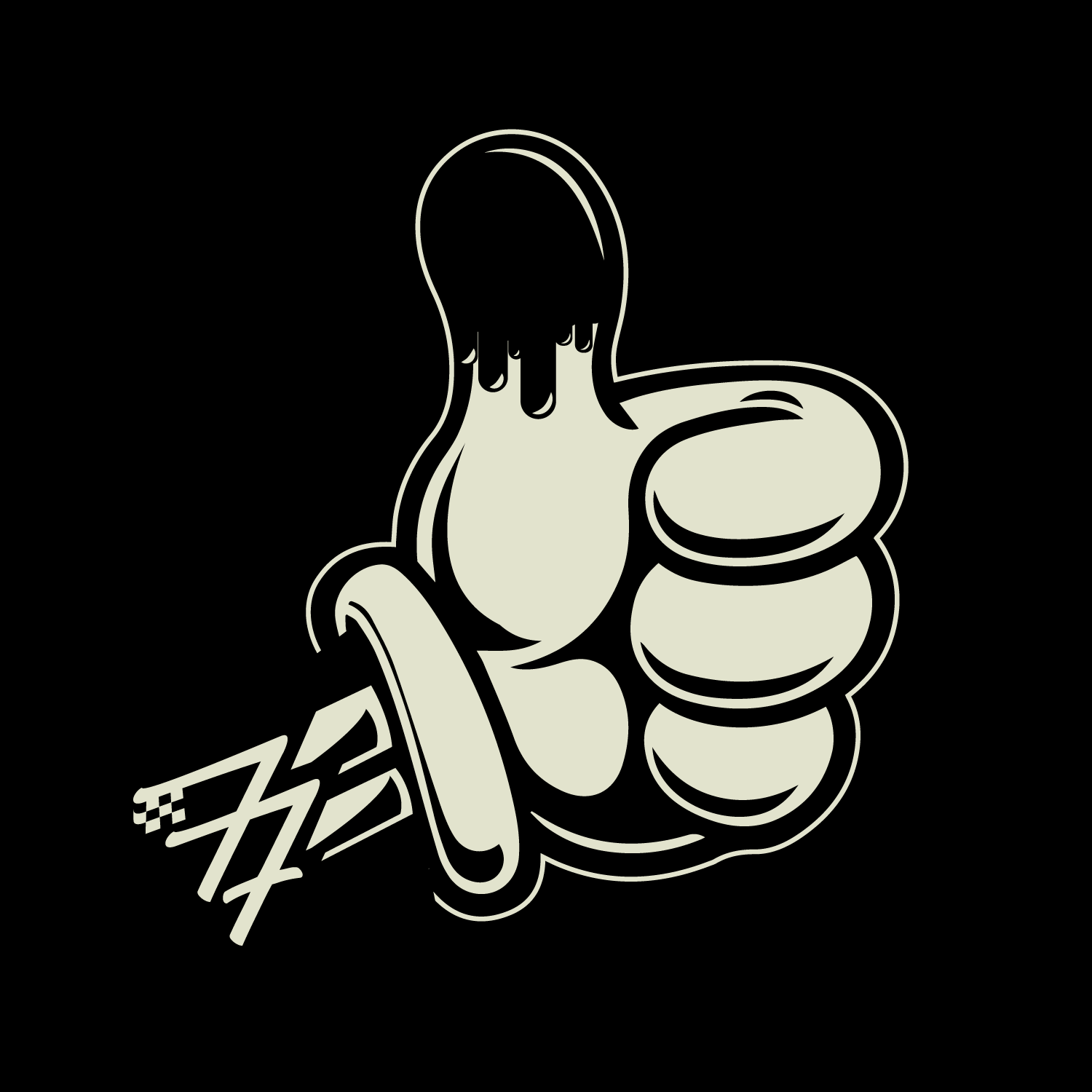 Black Thumb - Limited Lost Sockets Crew Series #6