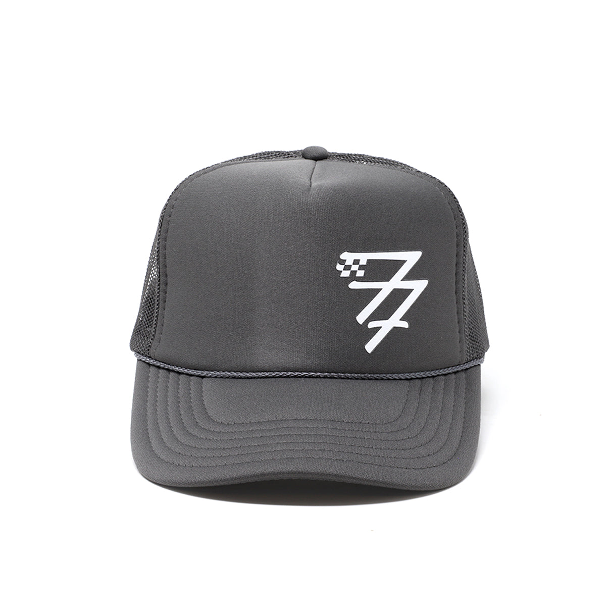 The "STAY FAST" Logo Snapback - Gray