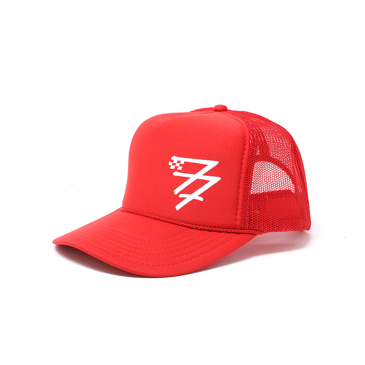 The "STAY FAST" Logo Snapback - Red