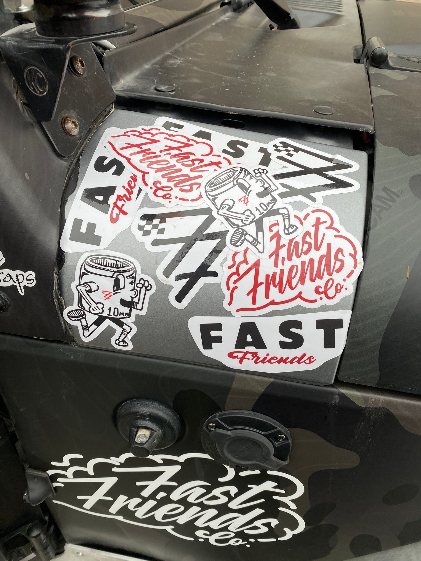 Fast Friends Sticker Pack